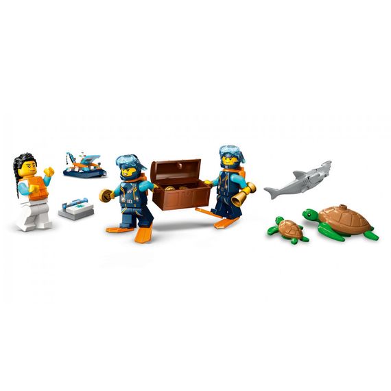 Конструктор LEGO City Дослідницький підводний човен 182 деталей (60377) | Зображення 6