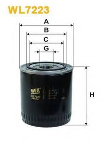Фільтр масляний двигуна Bentley, Jaguar, Rolls Royce (вир-во WIX-FILTERS) WIX FILTERS WL7223 на JAGUAR XJ седан