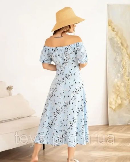 Плаття для жінок колір блакитної розміри S, XL FI_008406 | Зображення 2