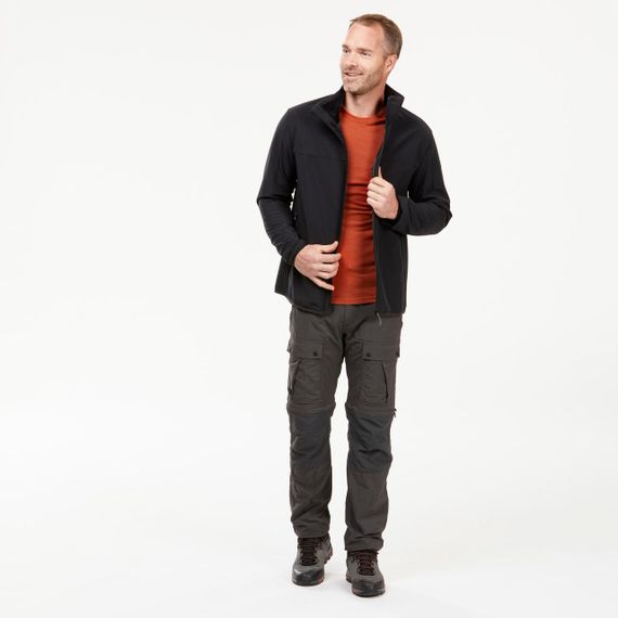 Куртка чоловіча MT100 з софтшелу чорна - 3XL | Зображення 3