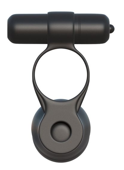 Насадка на член для двойного проникновения с виброкольцом Posable Partner Double Penetrator sexstyle | Зображення 5