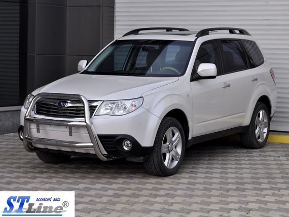 Кенгурятник WT018 (нерж.) для Subaru Forester 2008-2013 гг | Зображення 3
