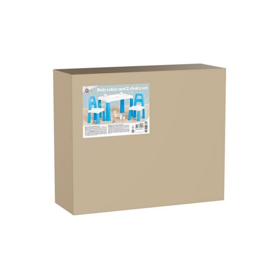 Дитячий стіл із двома стільцями 0471TXK біло-синій | Зображення 2