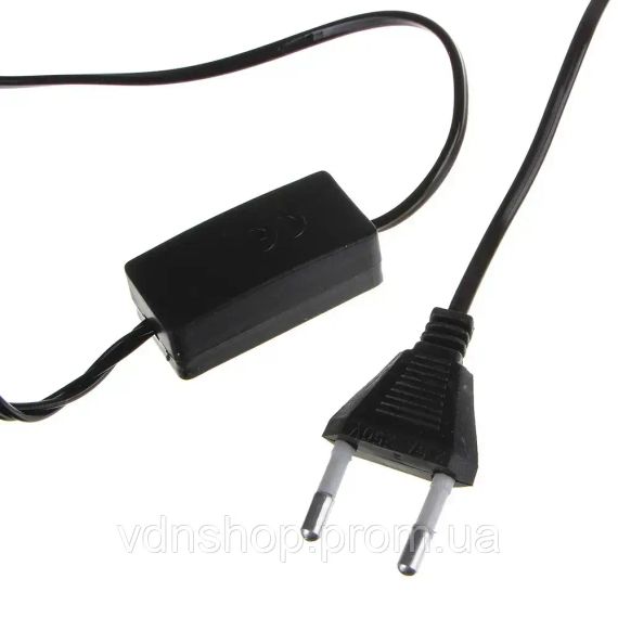 Гирлянда матовый шарик 28LED 5м (флеш) 10мм, Новогодняя бахрама, Светодиодная гирлянда, Уличная гирлянда | Зображення 4