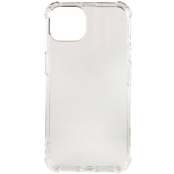TPU чохол GETMAN Ease logo посилені кути для Apple iPhone 13 (6.1") Безбарвний (прозорий)