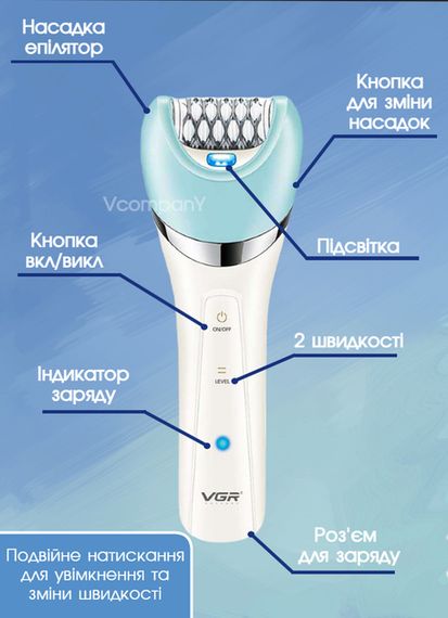 Набір для жінок VGR V-703 5 в 1 (44251-V-703_645) | Зображення 3