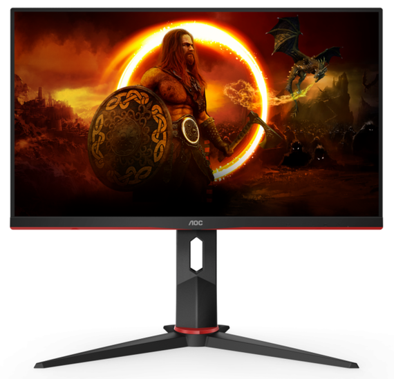 Монитор TFT AOC 23.8&quot; 24G2ZU/BK IPS 240Hz 0.5ms HDMI DP USB MM (24G2ZU/BK) | Зображення 1