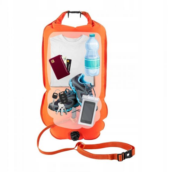 Буй для плавання TSUNAMI надувний 2 в 1 Orange (P-5907739312716) | Зображення 4