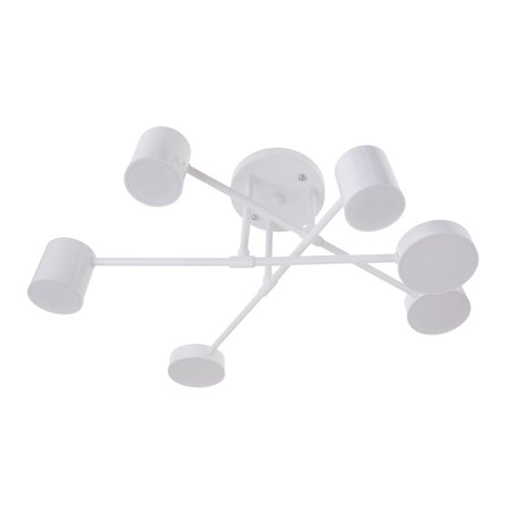 Люстра светодиодная потолочная 42W WW+NW+CW WH (BR-01 625C/6)
