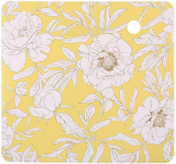 Набір 12 сервірувальних серветок 28x30см підтарільники Floral-122, поліпропілен