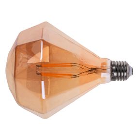 Лампа светодиодная LED 8W E27 COG WW PZ125 Amber 220V