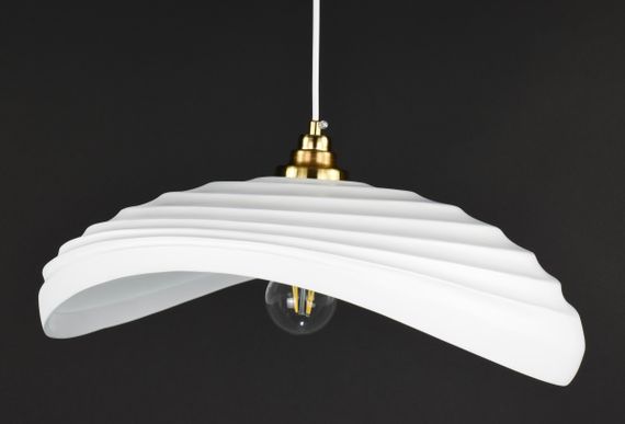 Люстра підвісна на 1 лампочку 27851 Латунь 25-150х42х45 см. | Зображення 4