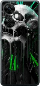 Чехол на OnePlus Nord CE 3 Lite 5G Череп-часы "4100u-3144-17620"