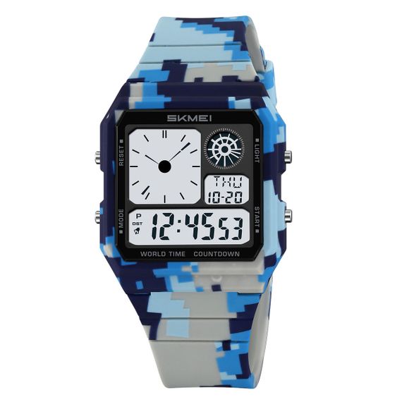 Годинник S2kmei 2347CMBU Camo Blue