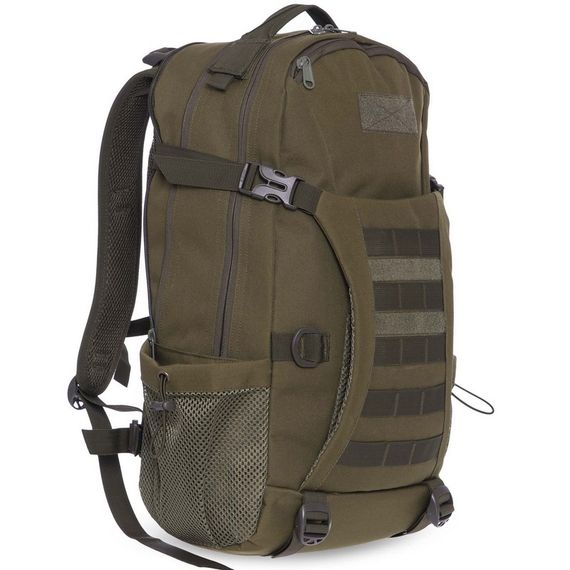 Тактичний триденний штурмовий рюкзак Silver Knight TY-9396, 24 л (49×27×18 см) Олива
