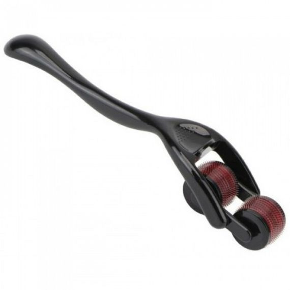 Колесо Вартенберга подвійне, чорне з червоним, 17 см