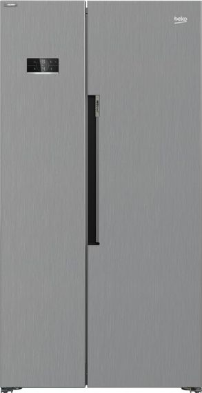 Холодильник SBS BEKO GN164020XP, 179х71х91см, 2 двері, холодильне відділення 368л, морозильне відділення 190л, A+, NF, нержавіюча сталь (GN164020XP) | Зображення 1