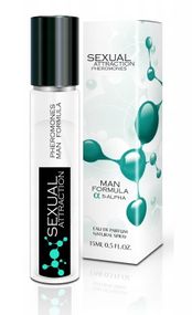 Туалетна вода з феромонами для чоловіків Sexual Attraction Feromony for Men, 15 ml Sex Aura