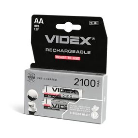 Аккумуляторы Videx HR6/AA 2100 мАч, двойной блистер, 2 шт.