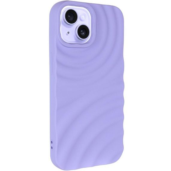 Чохол TPU MonoWave для Apple iPhone 13 / 14 (6.1") Black Light Blue