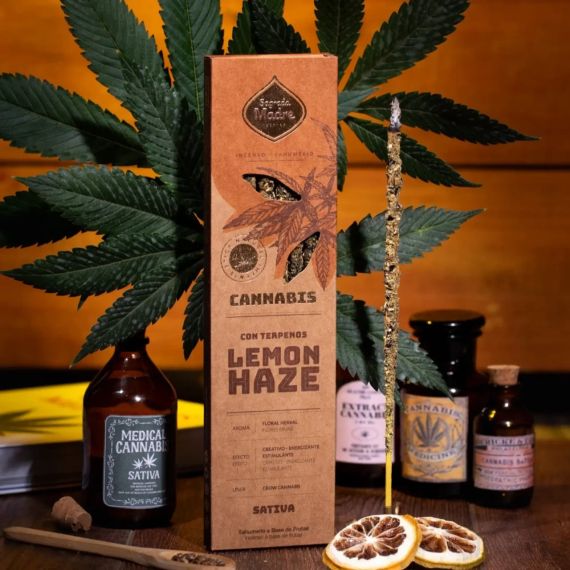 Преміальні грубі аромапалички Lemon Haze Оновлення і Енергія  6 шт. в уп. Sagrada Madre 7798348237310 | Зображення 1