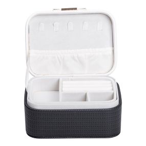 Скринька для прикрас з еко шкіри 15.5×11.5×8.5 ​​органайзер для ювелірних виробів HP-5-37B