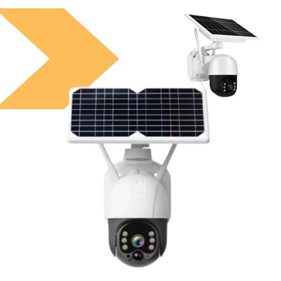 Камера відеоспостереження вулична з сонячною панеллю 4G Solar Camera ICSEE 3MP оригінал FHD- XPRO 12- чорний (MER-15336_5214)