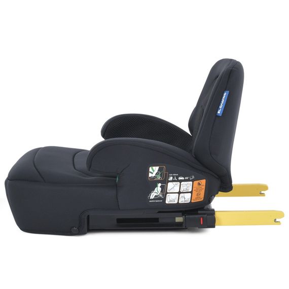 Автокресло-бустер ME 1112 i-GO Black с креплением Isofix | Зображення 1