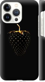 Чохол на iPhone 13 Pro Чорна полуниця "3585m-2372-24368"