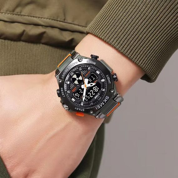 Чоловічі годинники для риболовлі SKMEI, Оригінальні спортивні годинники для походів LO-64