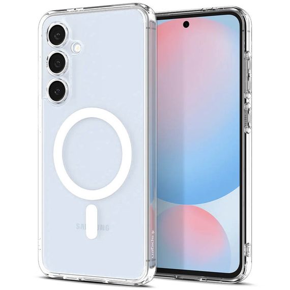 Чохол SGP Ultra Hybrid (MagFit) для Samsung Galaxy S25 Прозорий