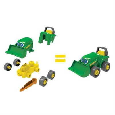 Конструктор John Deere Kids Трактор із ковшем і причепом (47209) | Зображення 2