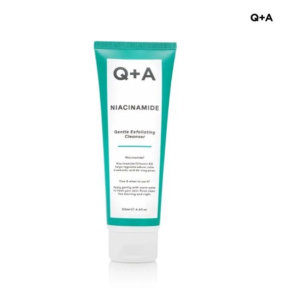Очищувальний засіб для обличчя Q+A Niacinamide Gentle Exfoliating Cleanser (125 ml)