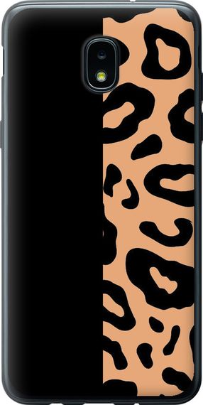 Чехол на Samsung Galaxy J3 2018 Пятна леопарда "4269u-1501-17620"