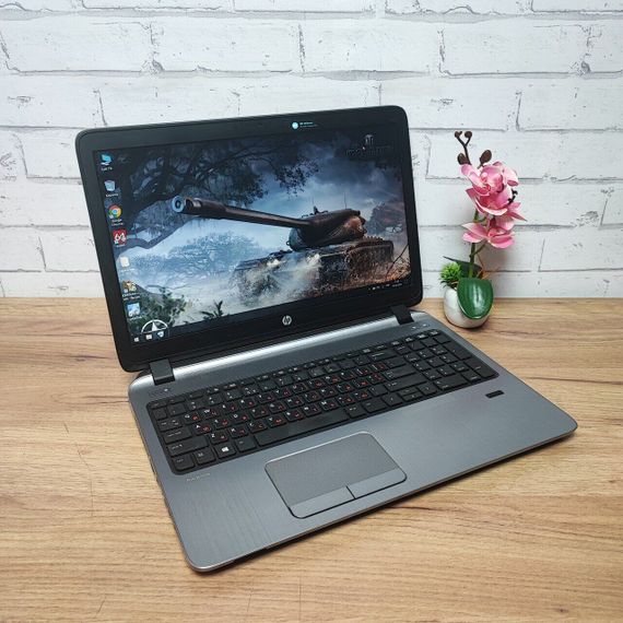 Ноутбук HP ProBook 455 G2 / 15.6" (1366x768) TN / AMD A6 Pro-7050B (2 ядра по 2.2 - 3.0 GHz) / 8 GB DDR3 / 128 GB SSD / AMD Radeon R4 Graphics / WebCam / DVD-ROM б/в | Зображення 2