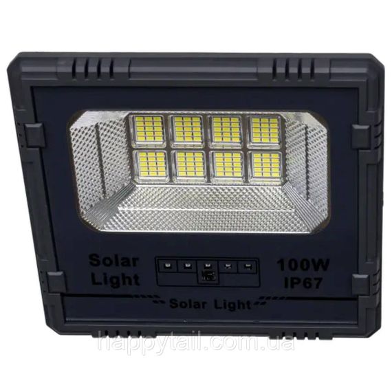 Уличный LED фонарь на солнечных батареях 100 Вт 120 LED прожектор с солнечной панелью HP-5-60 | Зображення 6