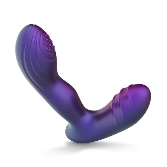 Анальна вібропробка з пульсацією Hueman - Galaxy Tapping Buttplug Sex Aura | Зображення 3