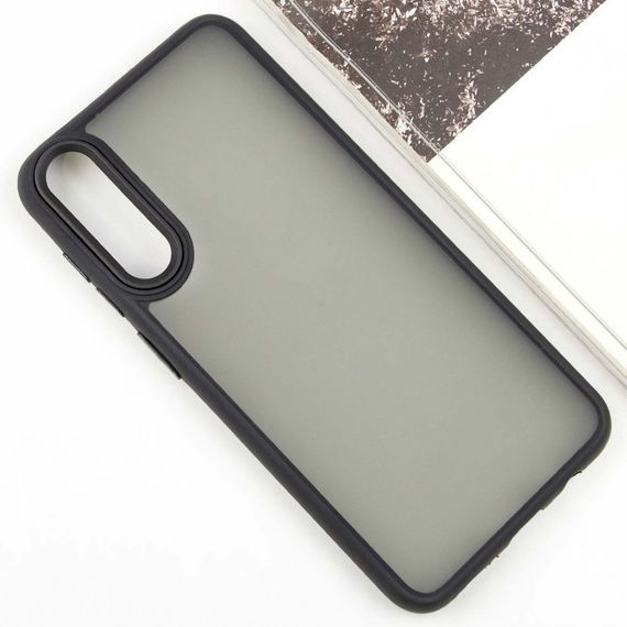 Чохол TPU+PC Lyon Frosted для Samsung Galaxy A50 (A505F) / A50s / A30s Black | Зображення 1