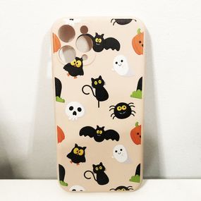 Чехол для Apple Iphone 11 Pro хэллоуин. Цвет: бежевый NF-35