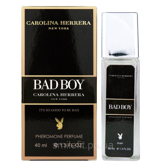 Carolina Herrera Bad Boy Pheromone Parfum мужской 40 мл | Зображення 2