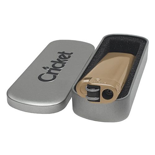 Турбо Запальничка Крикет Металеві Cricket Turbo Metal Gold | Зображення 2