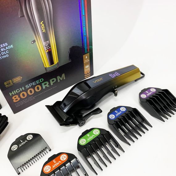 Акумуляторна машинка для стрижки VGR V-273 GOLD | Зображення 3