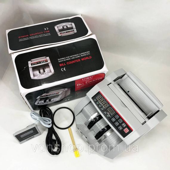 Счетчики банкнот с проверкой подлинности, Машинка для проверки подлинности купюр, Счетчики денег AD-97 | Зображення 5