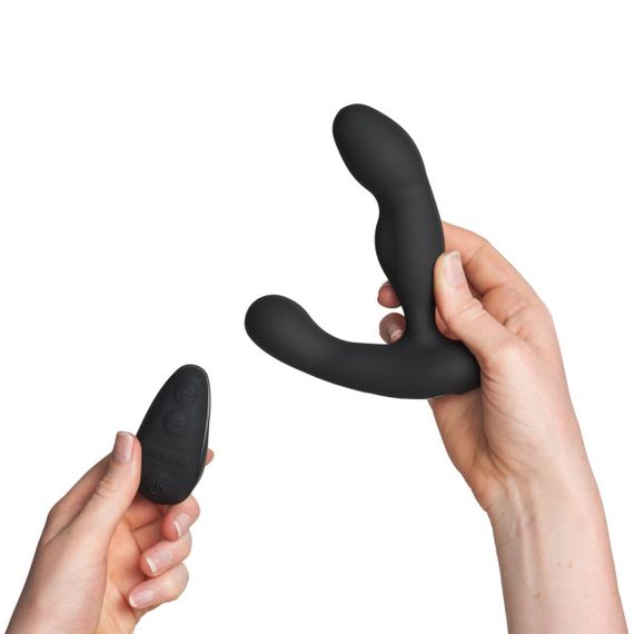 Массажер простаты с вибрацией Bathmate Prostate Pro, 3 мотора, 30 режимов, пульт ДУ, Черный | Зображення 6