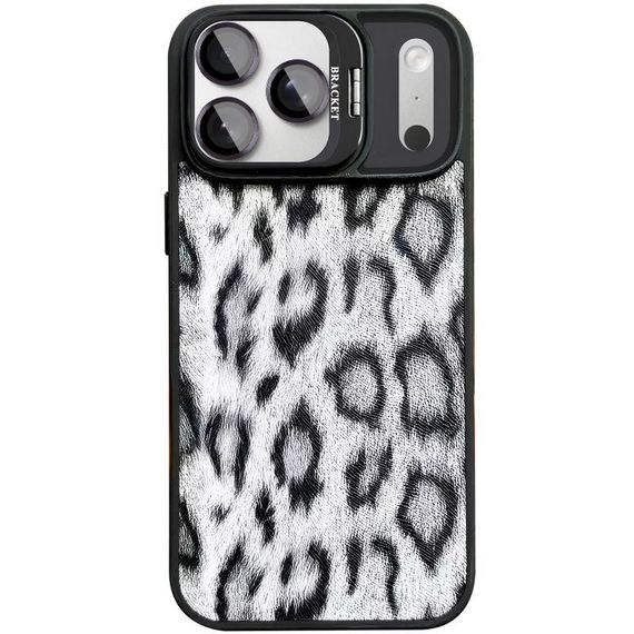 Чохол TPU+PC Wild Leopard with MagSafe and Lens для Apple iPhone 17 Pro (6.3") Black | Зображення 3