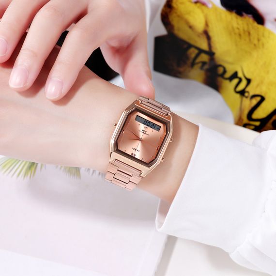 Годинник наручний Skmei 2258RG Rose Gold | Зображення 2