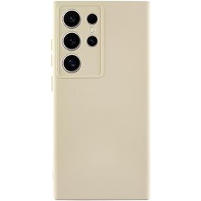 Чохол TPU GETMAN Liquid Silk Full Camera для Samsung Galaxy S24 Ultra Пісочний / Sand