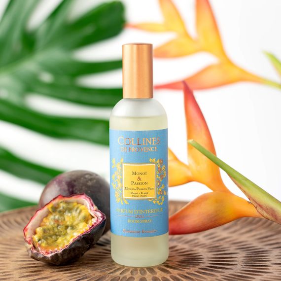 Monoi & Passion Fruit (Моной і маракуйя) інтер'єрні парфуми - спрей від Collines de Provence, 100 мл | Зображення 1