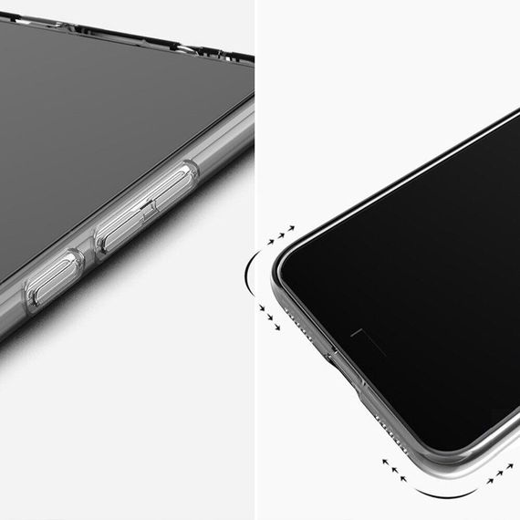 TPU чехол Epic Transparent 1,5mm Full Camera для Samsung Galaxy A06 Бесцветный (прозрачный) | Зображення 3