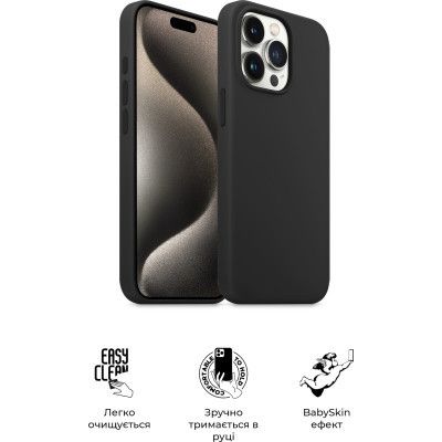 Чехол для мобильного телефона Armorstandart ICON2 Case Apple iPhone 15 Pro Max Black (ARM70528) | Зображення 2